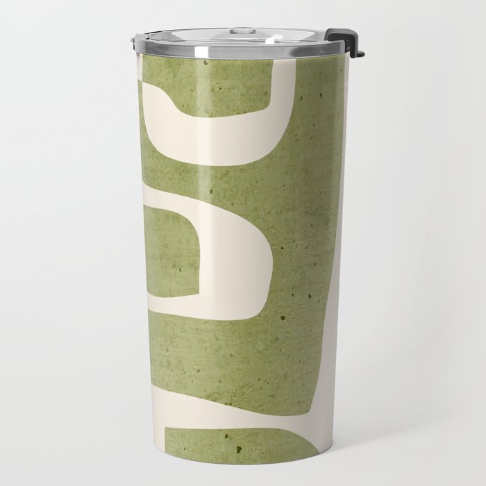 Abstract Shapes Modern Art 22 Travel Mug Gallery Image 2