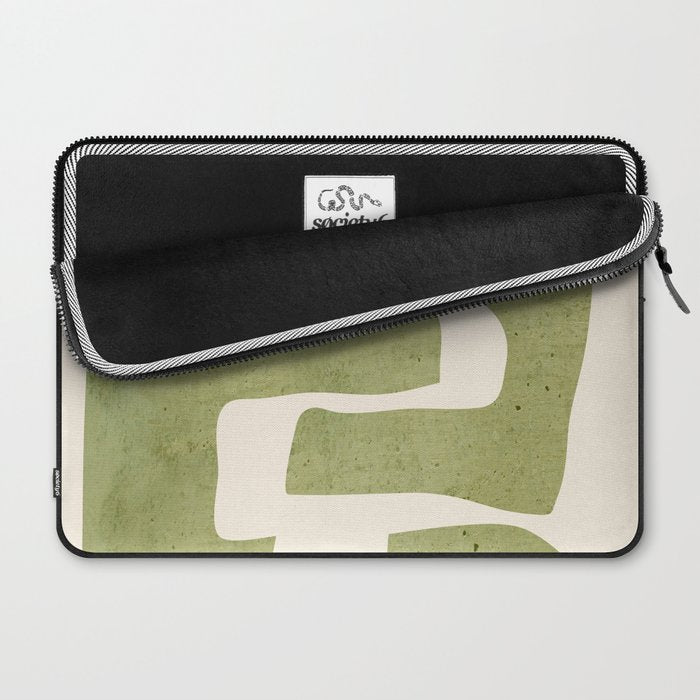 Abstract Shapes Modern Art 22 Laptop Sleeve Gallery Image 2