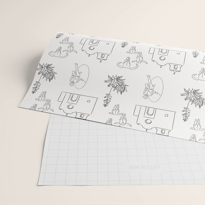Dwellings of Goliad Wrapping Paper Gallery Image 2