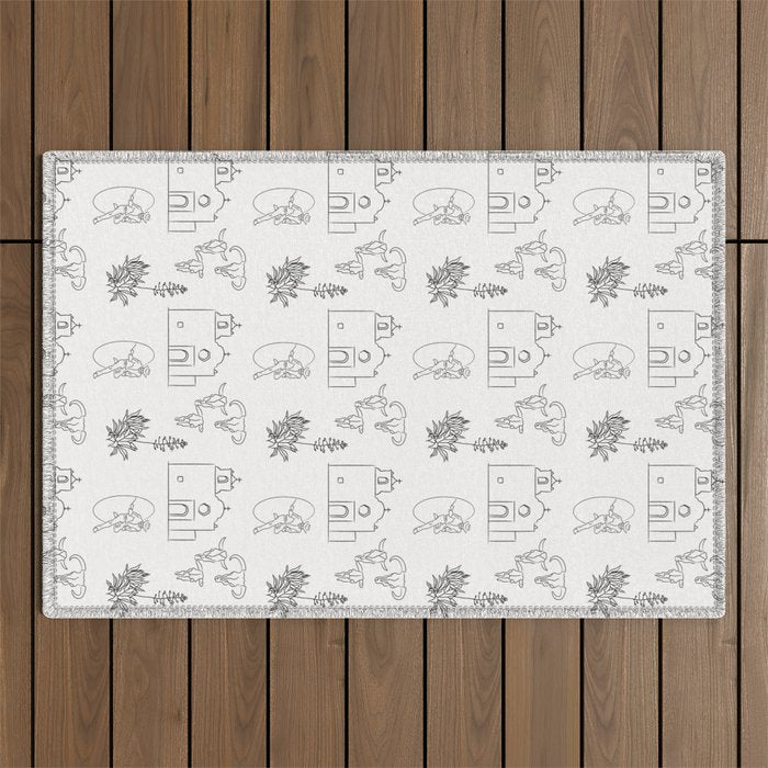 Dwellings of Goliad Outdoor Rug Gallery Image 1
