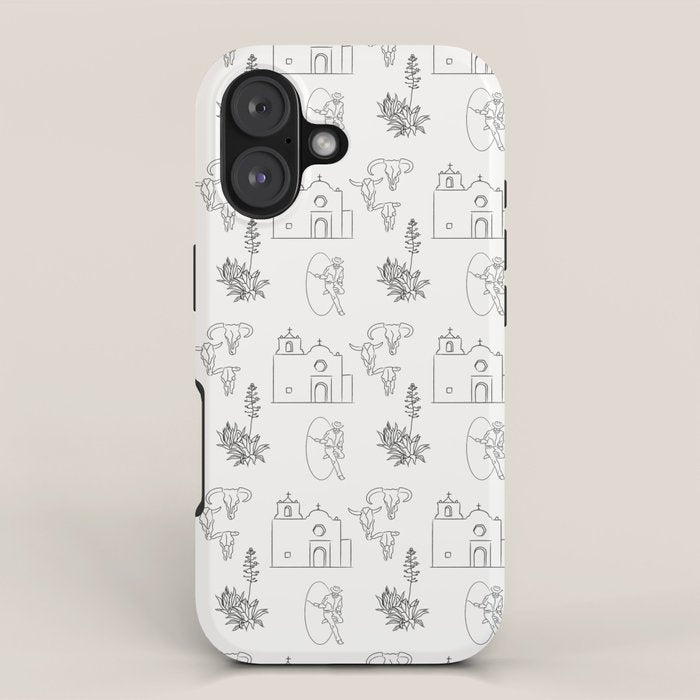 Dwellings of Goliad iPhone Case Gallery Image 1