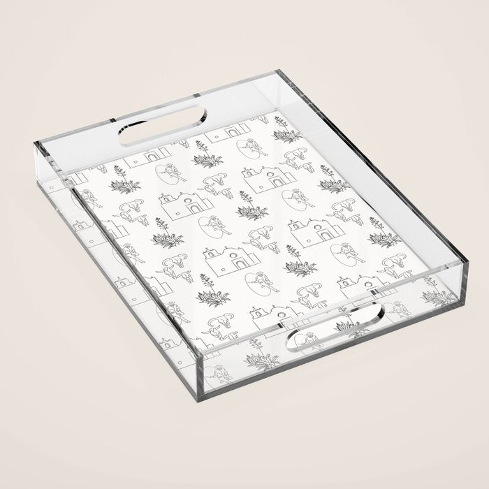 Dwellings of Goliad Acrylic Tray Gallery Image 1