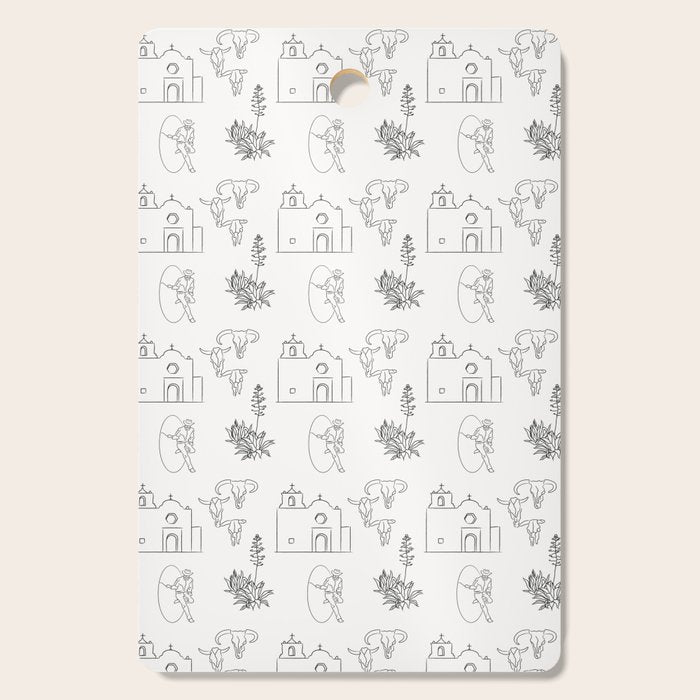 Dwellings of Goliad Cutting Board Gallery Image 1