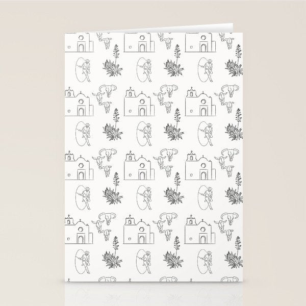 Dwellings of Goliad Stationery Card Gallery Image 1