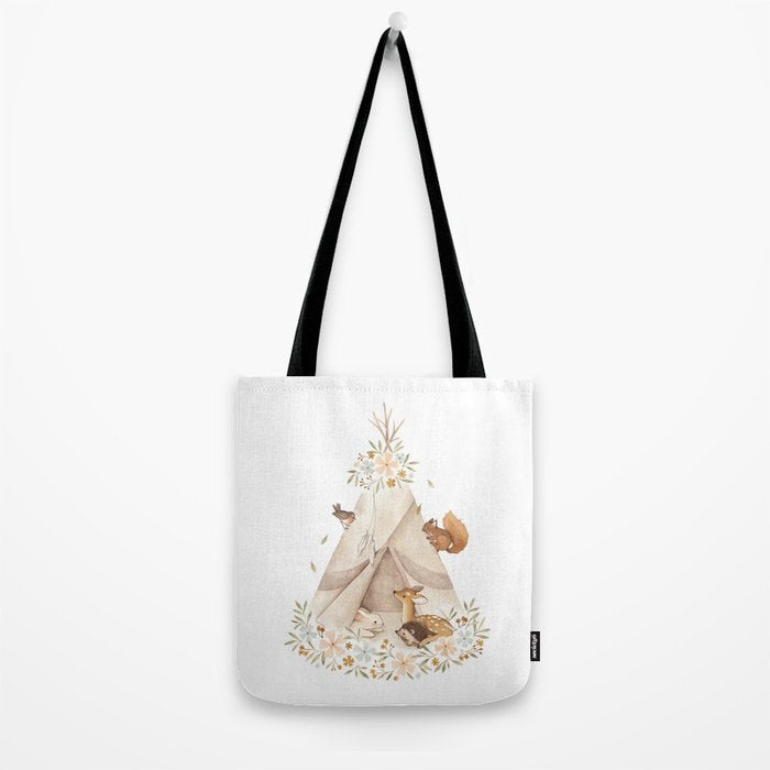 Happy Campers Tote Bag Gallery Image 2