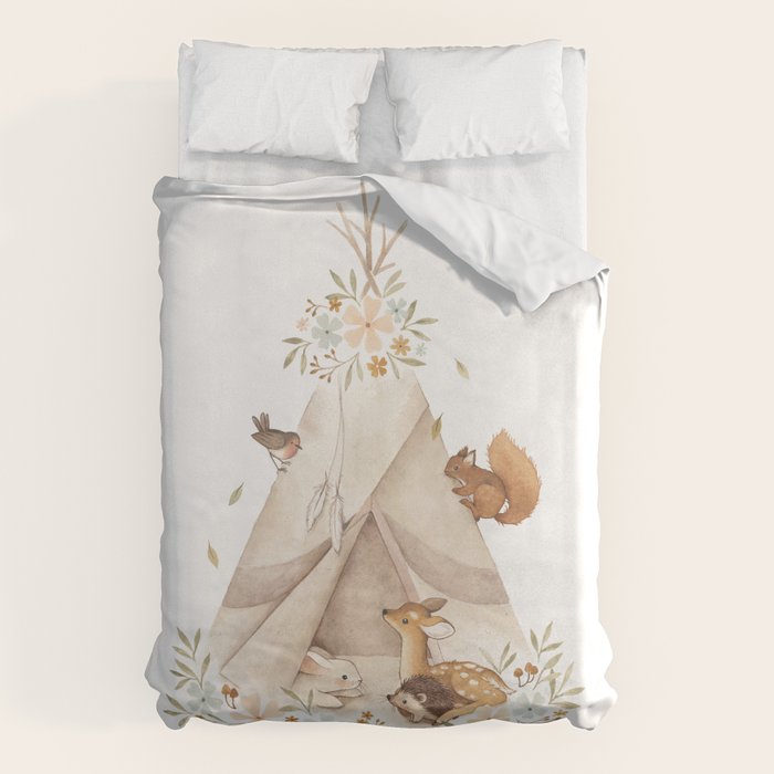 Happy Campers Duvet Cover Gallery Image 6
