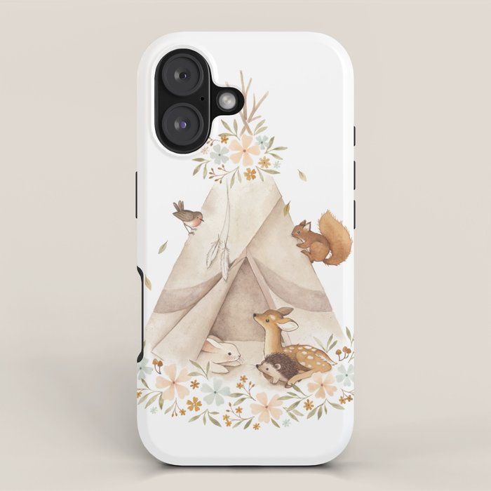 Happy Campers iPhone Case Gallery Image 1