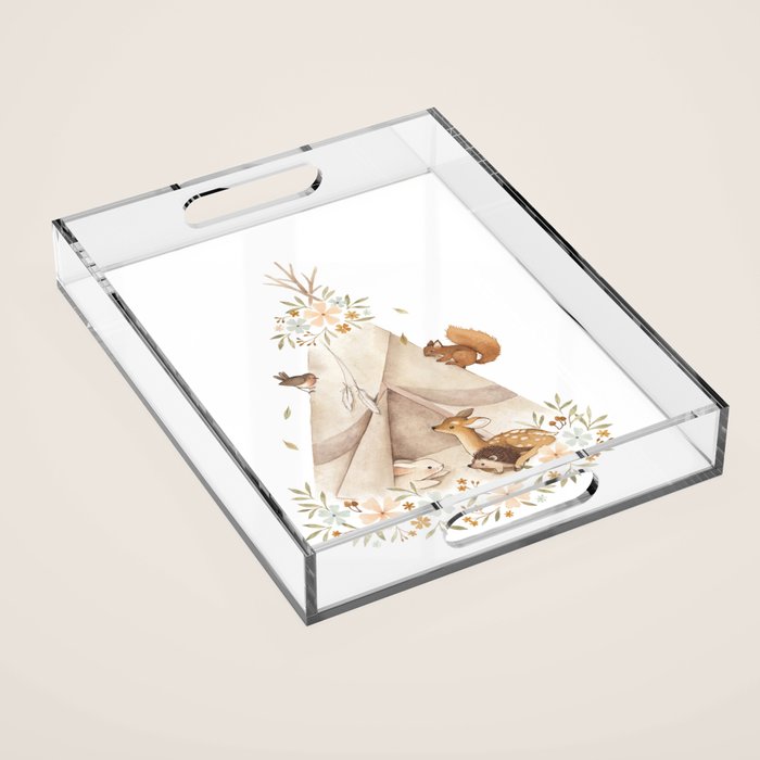 Happy Campers Acrylic Tray Gallery Image 1