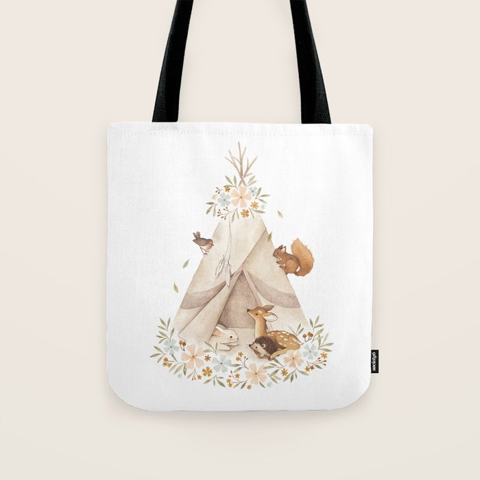Happy Campers Tote Bag Gallery Image 1
