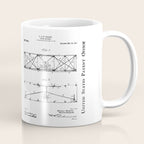 Wright Brother'S Plane Patent - Aviation Art - Black Chalkboard Coffee Mug Gallery Image 1