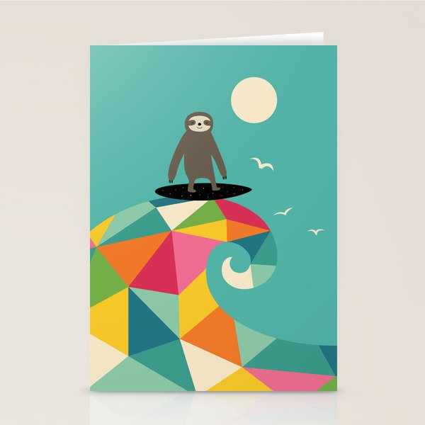 Surfs Up Stationery Card Gallery Image 1