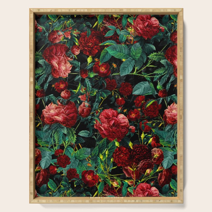 Rose Garden Serving Tray Gallery Image 1