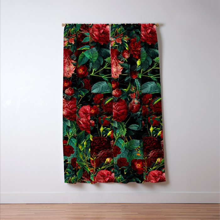 Rose Garden Window Curtain Gallery Image 3