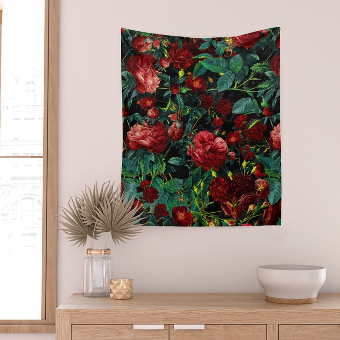 Rose Garden Wall Tapestry Gallery Image 2