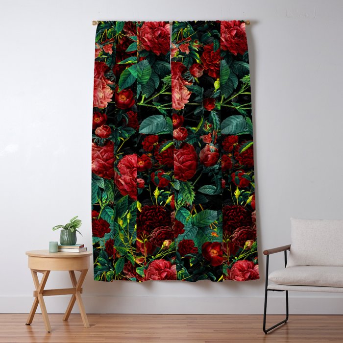 Rose Garden Window Curtain Gallery Image 5