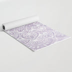 Boho, Mandala, Flower, Purple Yoga Mat Gallery Image 2