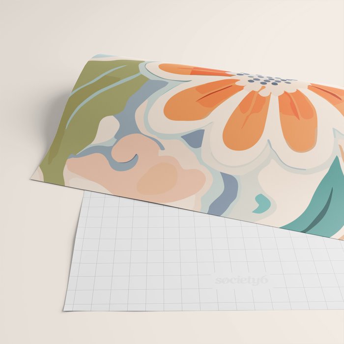 Charlotte Flower Market Print Wrapping Paper Gallery Image 2