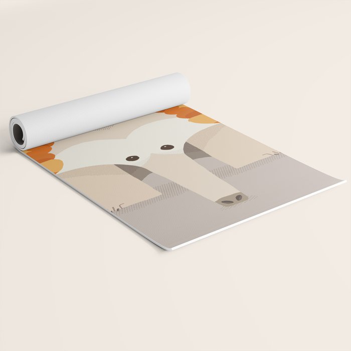 Whimsical Echidna Yoga Mat Gallery Image 2