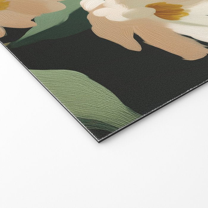 Soft Bloom Noir Welcome Mat Gallery Image 2