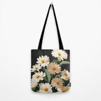 Soft Bloom Noir Tote Bag Gallery Image 2