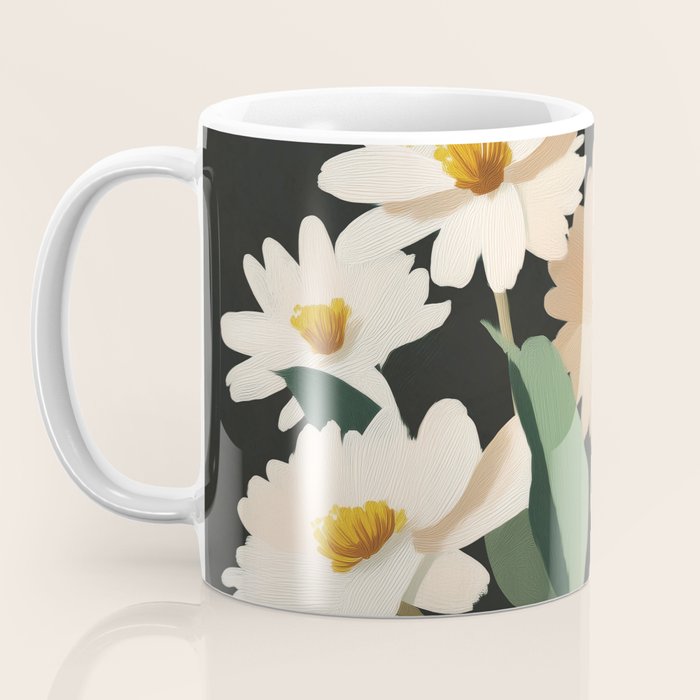 Soft Bloom Noir Coffee Mug Gallery Image 3