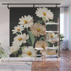 Soft Bloom Noir Wall Mural Gallery Image 1