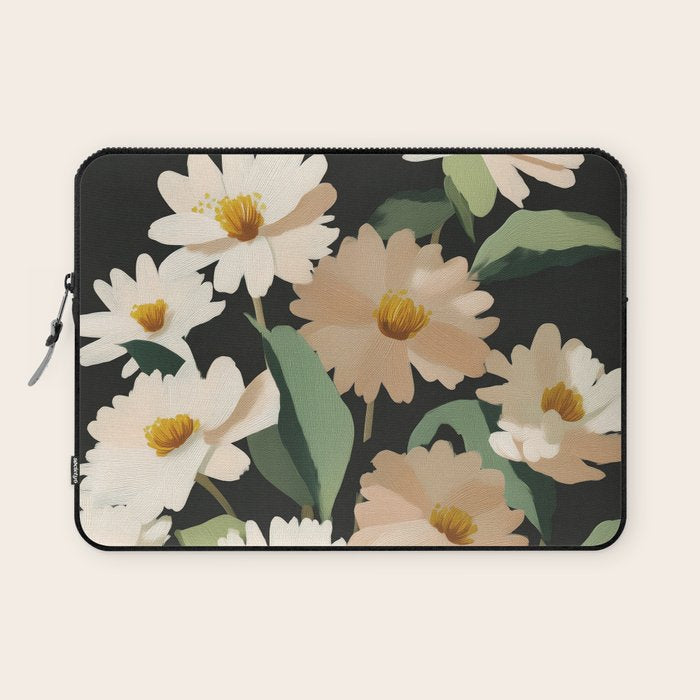 Soft Bloom Noir Laptop Sleeve Gallery Image 1