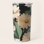 Soft Bloom Noir Travel Mug Gallery Image 1