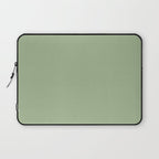 Sea Green Solid Matte Colour Blocks Laptop Sleeve Gallery Image 1
