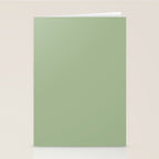 Sea Green Solid Matte Colour Blocks Stationery Card Gallery Image 2