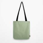 Sea Green Solid Matte Colour Blocks Tote Bag Gallery Image 2