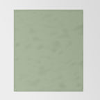 Sea Green Solid Matte Colour Blocks Throw Blanket Gallery Image 2