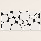 Circular Collage - Black and White Desk Mat Gallery Image 3