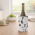 Circular Collage - Black and White Wine Chiller Gallery Image 4