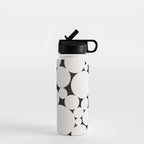 Circular Collage - Black and White Water Bottle Gallery Image 1