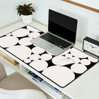 Circular Collage - Black and White Desk Mat Gallery Image 2