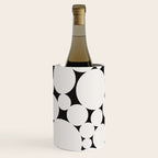Circular Collage - Black and White Wine Chiller Gallery Image 1