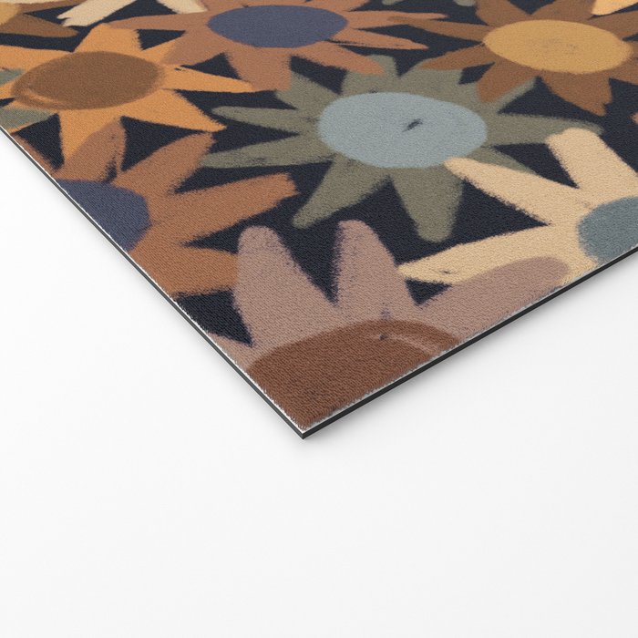 Hand Drawn Florals #5 Welcome Mat Gallery Image 2