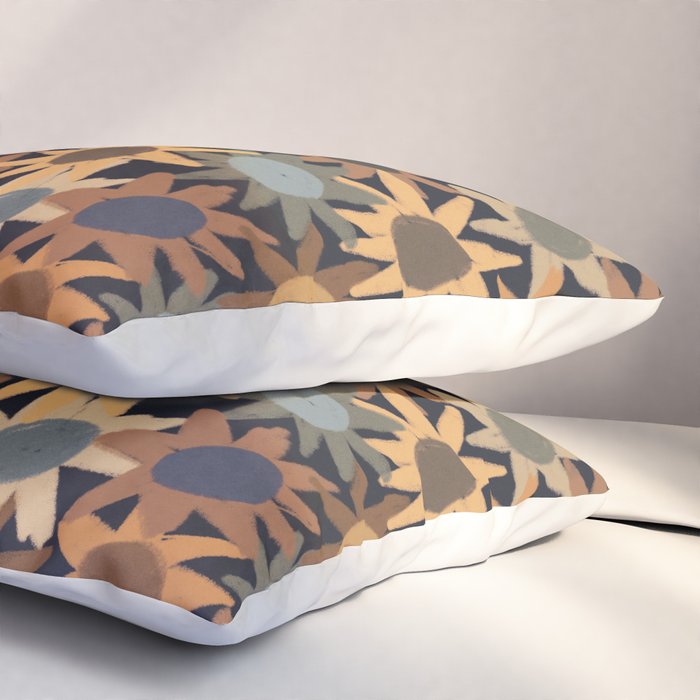 Hand Drawn Florals #5 Pillow Sham Gallery Image 3