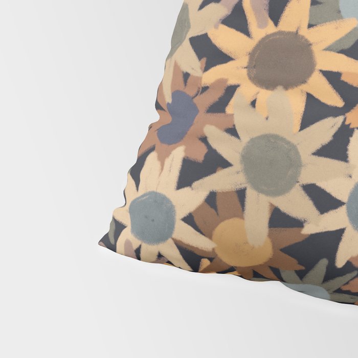 Hand Drawn Florals #5 Pillow Sham Gallery Image 4
