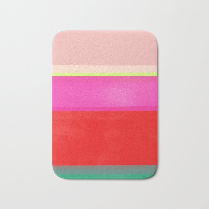 stripe study 12 Bath Mat Gallery Image 1