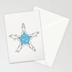 Rabbit Star Stationery Card Gallery Image 2