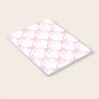 Pastel Pink Bows Coquette Aesthetic Vintage Romantic Feminine Preppy Bedroom Notebook Gallery Image 3