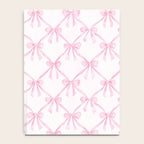 Pastel Pink Bows Coquette Aesthetic Vintage Romantic Feminine Preppy Bedroom Notebook Gallery Image 4