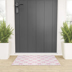 Pastel Pink Bows Coquette Aesthetic Vintage Romantic Feminine Preppy Bedroom Welcome Mat Gallery Image 3