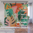 Tropical leaves in the jungle Wall Mural Gallery Image 1