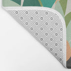 Tropical leaves in the jungle Bath Mat Gallery Image 2