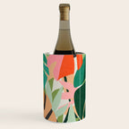 Tropical leaves in the jungle Wine Chiller Gallery Image 1