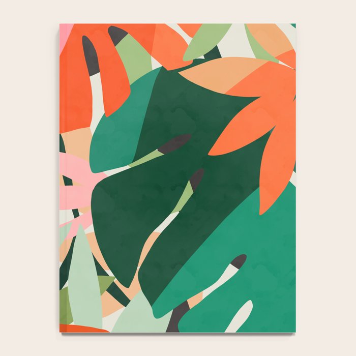 Tropical leaves in the jungle Notebook Gallery Image 4