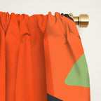 Tropical leaves in the jungle Window Curtain Gallery Image 2